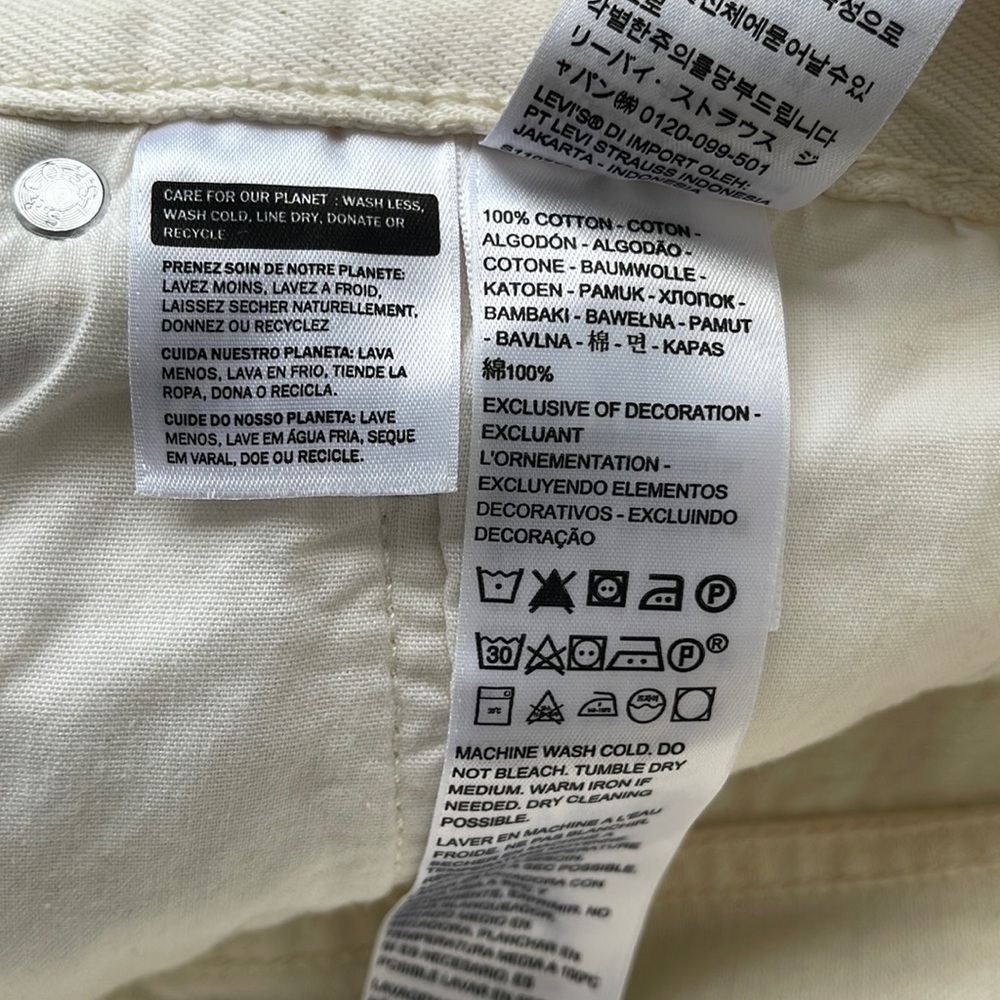 Levi’s 501 High Rise Butterfly Shorts l SIZE 29 - Picture 10 of 10